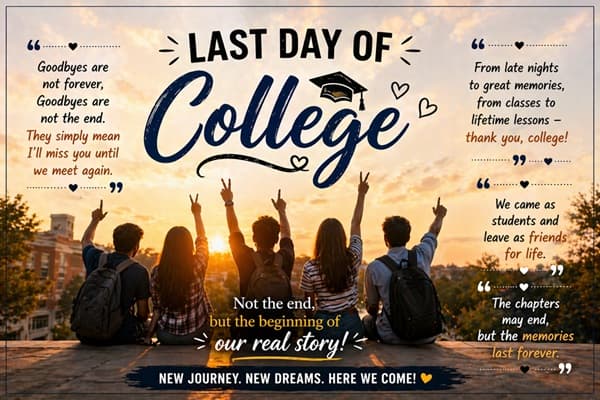 Last Day of College Quotes