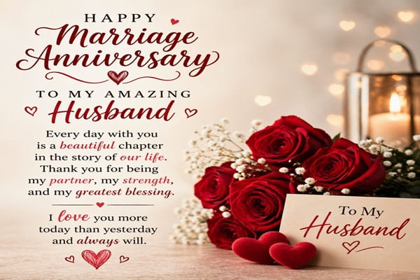 214 Marriage Anniversary Quotes for Husband That Will Make Him Feel Loved