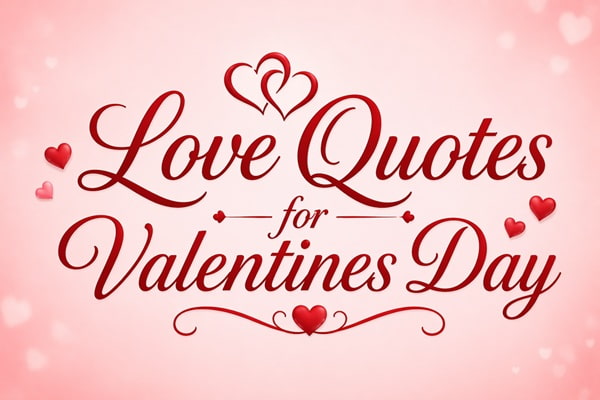 Love Quotes for Valentines Day