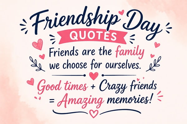 205 Friendship Day Quotes in English That Feel Real and Honest
