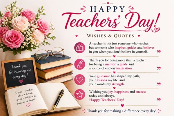 200 Happy Teachers Day Wishes Quotes That Will Make Your Teacher Smile