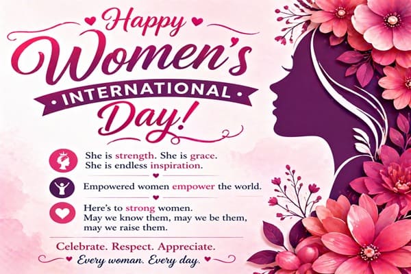 259 Happy Women’s International Day Quotes That Will Make Her Feel Truly Celebrated