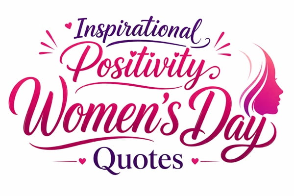 295 Inspirational Positivity Womens Day Quotes That Will Lift Her Spirit