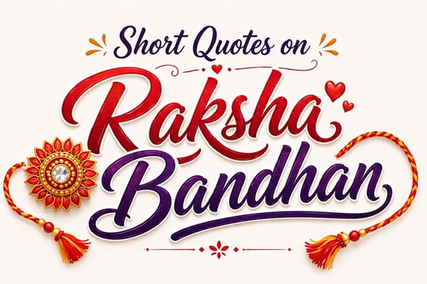 228 Short Quotes on Raksha Bandhan That Capture the Brother Sister Bond Perfectly