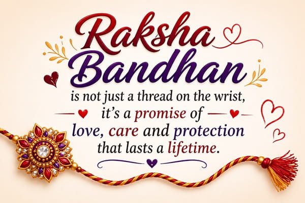 Raksha Bandhan Quotes in English